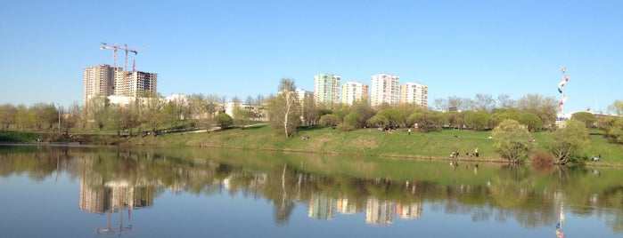 Большой Очаковский пруд is one of для_прогулок.