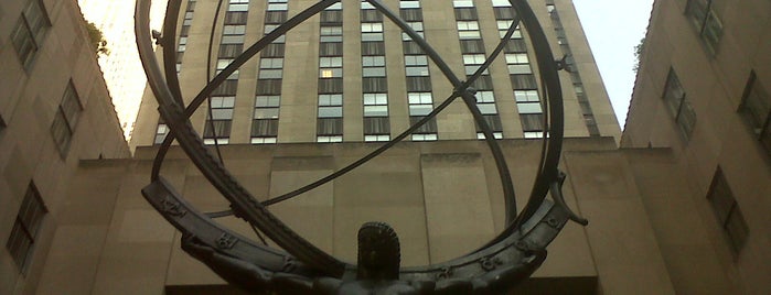Rockefeller Center is one of Simpsons Did it ! ! !.