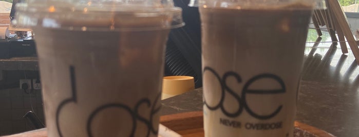Dose is one of Specialty Coffee Dammam - Khobar.