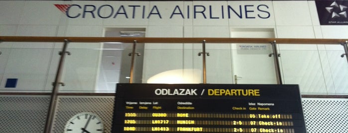 Split Airport (SPU) is one of Croacia.