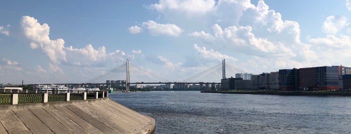 Русановский мост is one of Все мосты Санкт-Петербурга (северный берег).