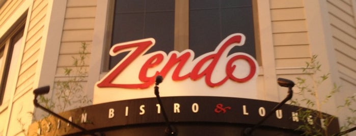 Zendo Asian Bistro and Lounge is one of สถานที่ที่บันทึกไว้ของ icelle.