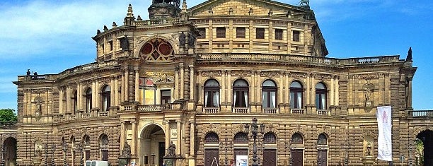 Theaterplatz is one of Dresden.