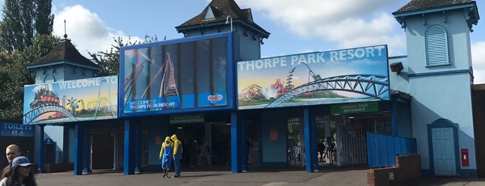 Thorpe Park is one of Парки развлечений, которые хочу посетить.