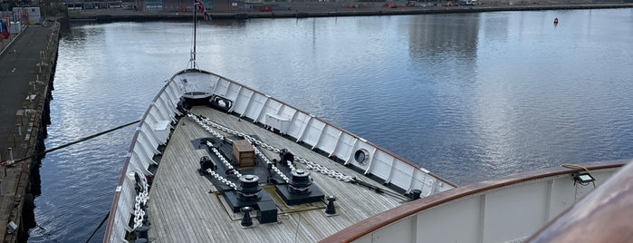 The Royal Yacht Britannia is one of Barbara'nın Beğendiği Mekanlar.