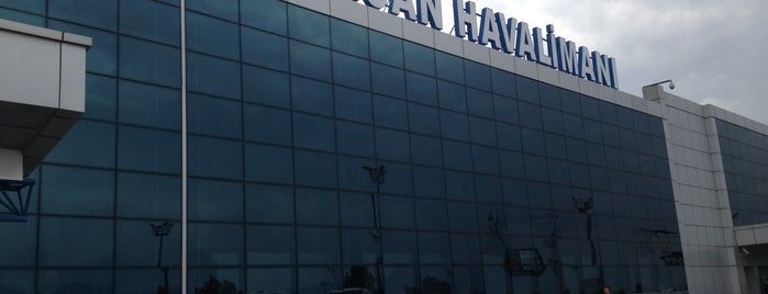 Ercan Airport (ECN) is one of Kıbrıs.