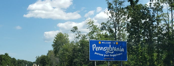Ohio / Pennsylvania State Line is one of Rick E’s Liked Places.