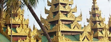 Shwedagon Pagoda is one of World Heritage Sites List.