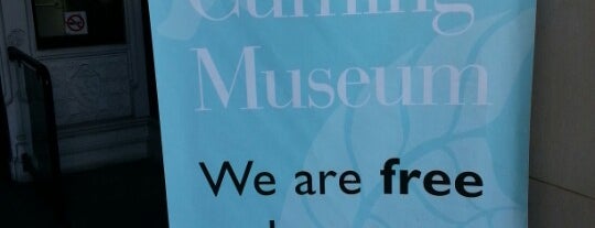 The Cuming Museum is one of Museums.