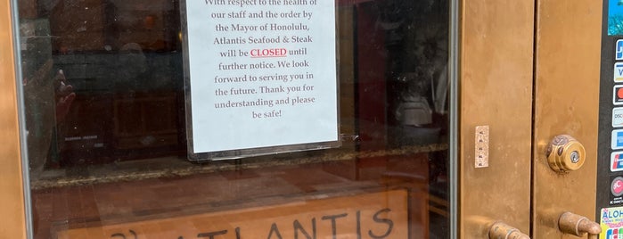 Atlantis Seafood & Steak is one of Restaurants - HI.