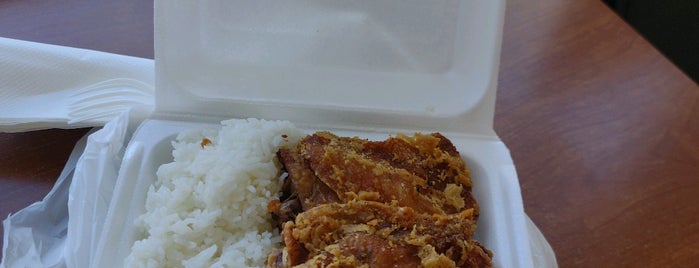 Queen's BBQ is one of The 15 Best Places for Garlic Chicken in Honolulu.