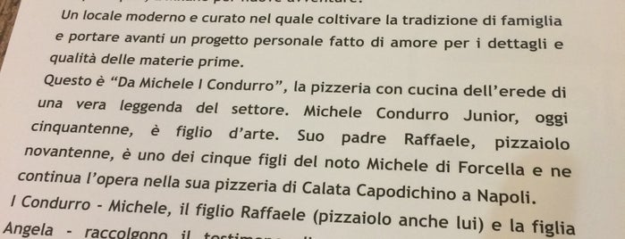 Da Michele - I Condurro is one of Gespeicherte Orte von Giorgia.