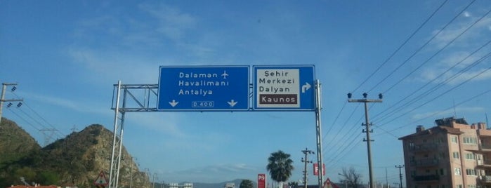 Dalaman havaalani yolu is one of Tempat yang Disimpan ‏‏‎.