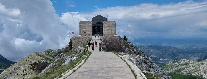 Mauzolej Petra II Petrovića Njegoša is one of Montenegro 2017.