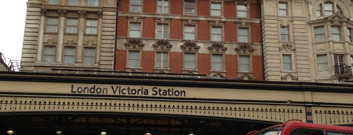 Victoria London Underground Station is one of Going Down Underground.