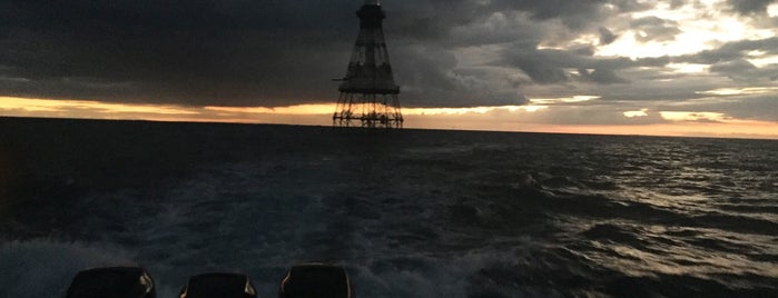 Fowey Rocks Lighthouse is one of miamism : понравившиеся места.