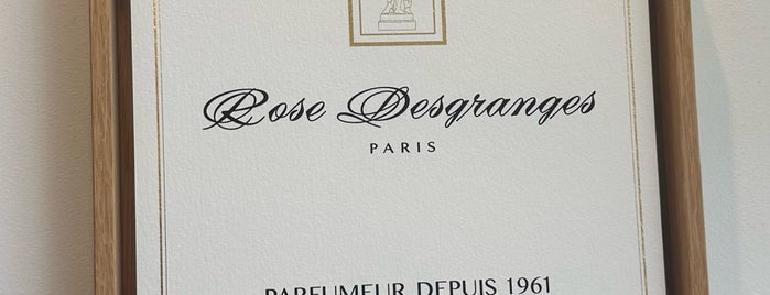 Rose Desgranges is one of Paris - to Shop.