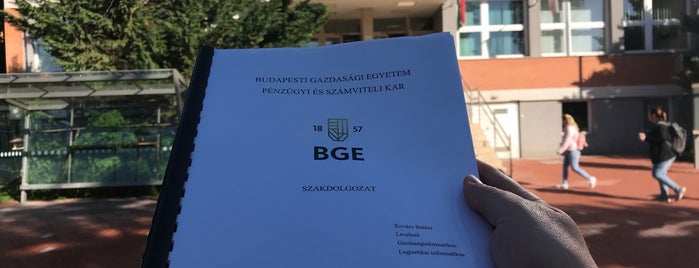 Budapesti Gazdasági Egyetem - Pénzügyi és Számviteli Kar is one of SU.