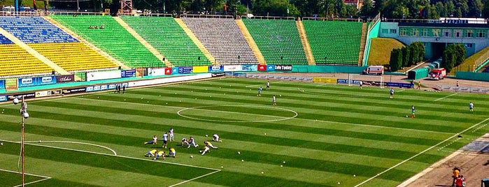 Стадіон «Україна» is one of Football Grounds.