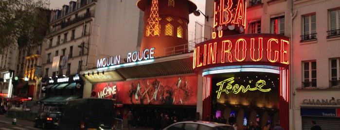 La Machine du Moulin Rouge is one of Paris.