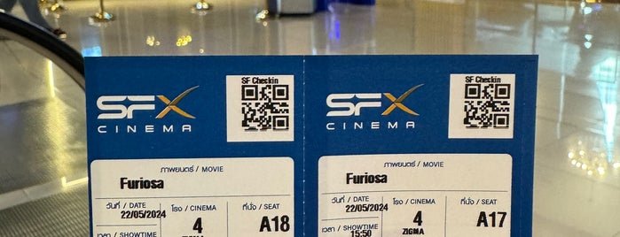 SFX Cinema is one of Movie Theater at Thailand ,*.