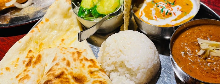 Mohan dish is one of カレー屋さん覚書.