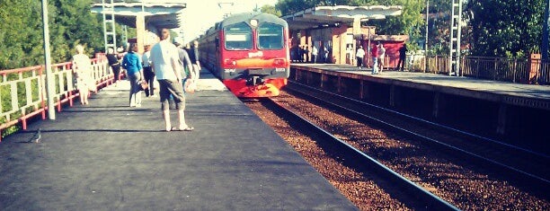 Ж/Д платформа «Долгопрудная» is one of Окрестности Москвы.
