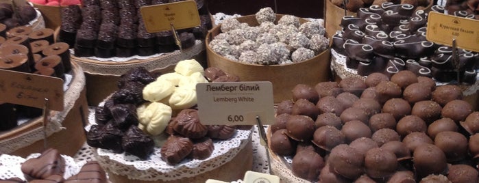 Львівська майстерня шоколаду / Lviv Handmade Chocolate is one of Lviv.