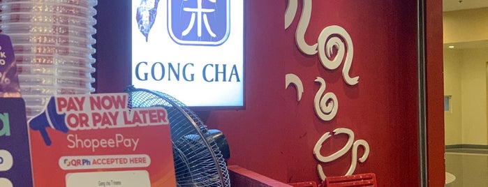 Gong Cha is one of food.