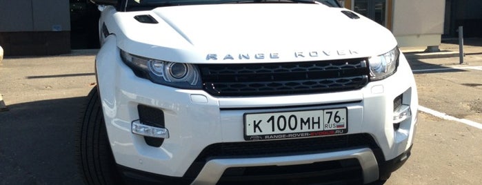 Автосалон "Range Rover" is one of Tempat yang Disukai Александр.