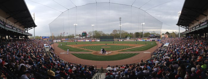 Trustmark Park is one of Minor League Ballparks.