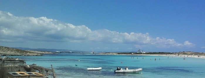 Playa de Illetes is one of Ibiza.