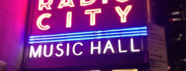 Radio City Music Hall is one of NYC: Favorite Theaters, arenas & music venues!.