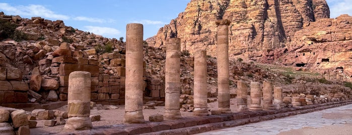 Colonnaded Street is one of Wadi Musa (Visit Petra).