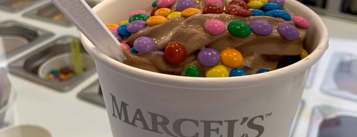 Marcel's Frozen Yoghurt is one of Cape Town SA.