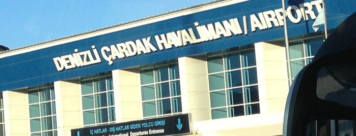 Denizli Çardak Havalimanı (DNZ) is one of Havalimanları.