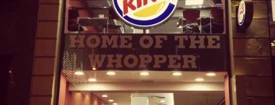 Burger King is one of Orte, die Crhis gefallen.