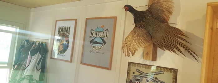 Sporting Clays is one of Kauai.