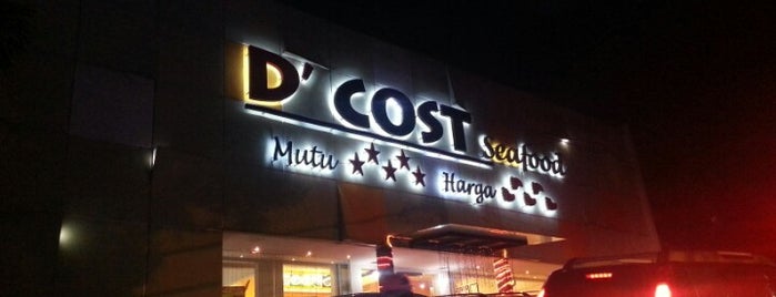 D'Cost Seafood is one of kunjungan khusus makanan berat dan ringan..