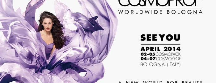 Cosmoprof Bologna is one of Bologna and closer best places 3rd.