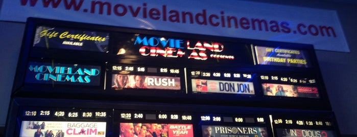 Movieland Cinemas is one of Lieux qui ont plu à Patty.