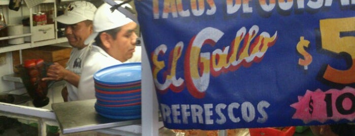 Tacos de Guisado "El Gallo" is one of Las Mejores Taquerías en el D.F..