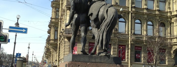 Anichkov Bridge is one of Must visit in spb.