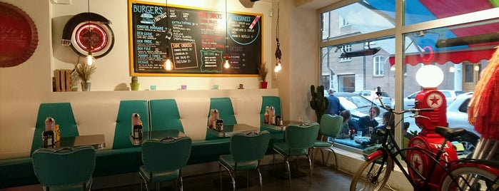 Lily’s Burger is one of Eclectic Stockholm.