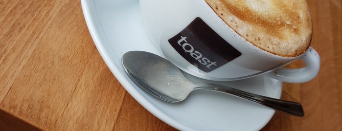 Toast is one of Coffee stops.