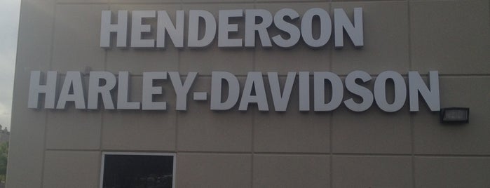 Henderson Harley-Davidson is one of HD dealers.