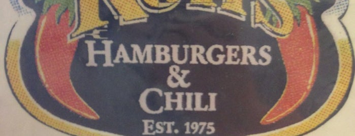 Ron's Hamburgers & Chili is one of Lieux qui ont plu à Rob.