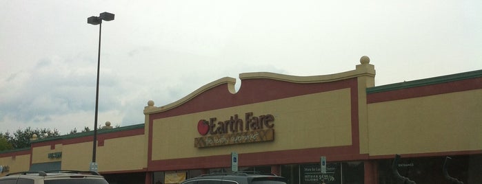 Earth Fare is one of Asheville R&R.