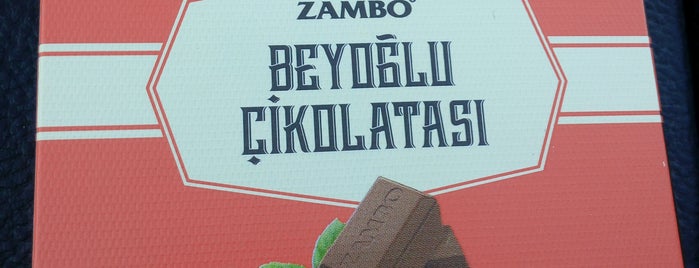 Zambo Beyoğlu Cikolatasi is one of Sumru 님이 저장한 장소.
