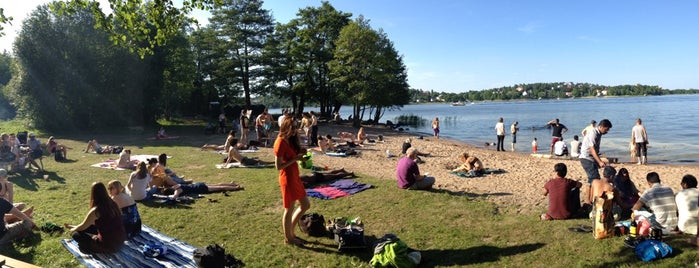 Lappis beach is one of stockholm.